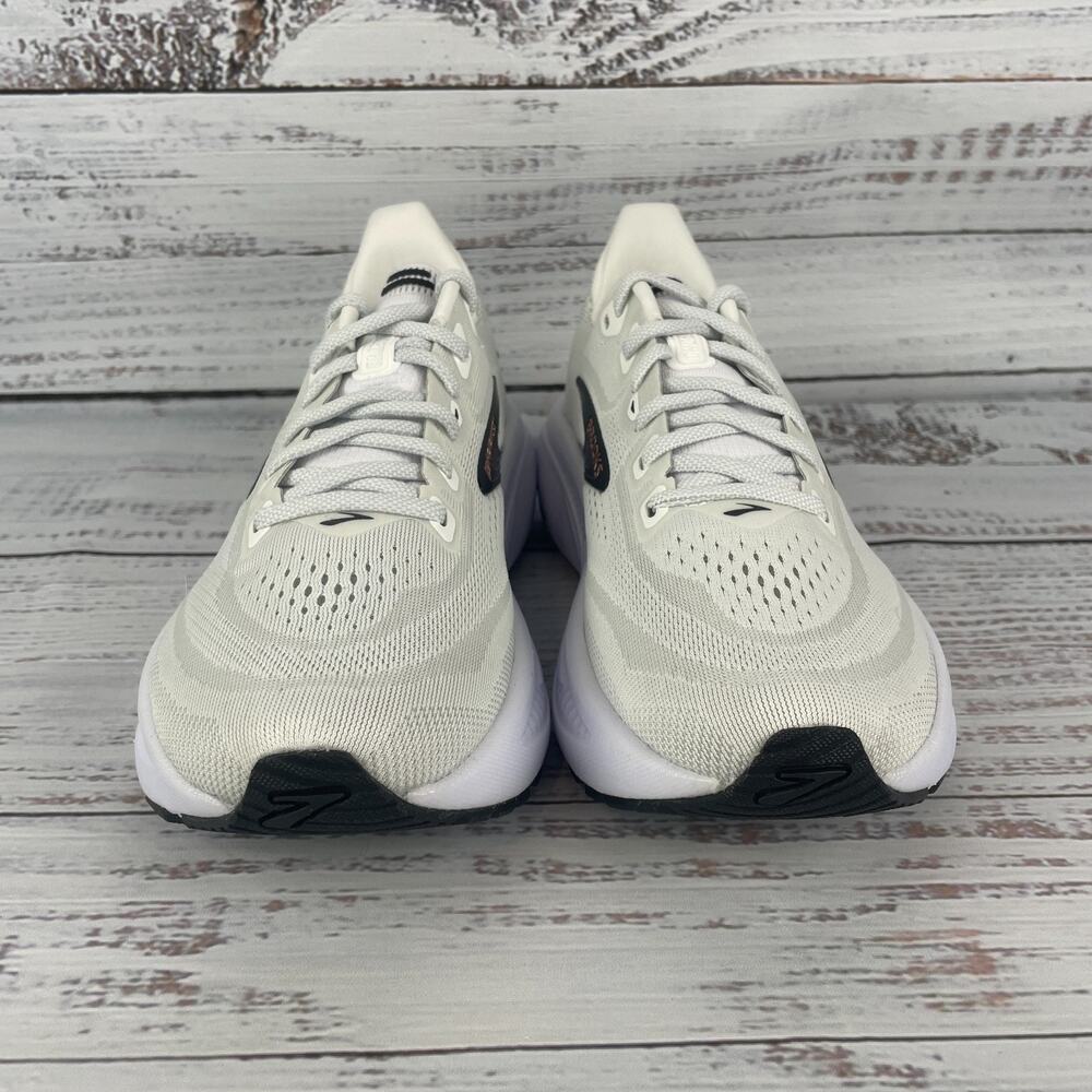 Brooks Ghost 18 Womens Sz 7.5B Running Shoes White Black Rose Gold - Picture 3 of 11